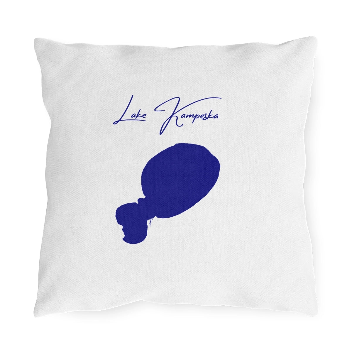 South  Dakota  Lake  Kampeska  Outdoor  Pillow  front  position  view  from  front  16  x  16.webp