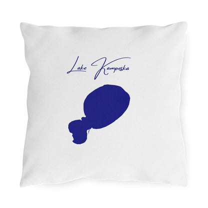 South  Dakota  Lake  Kampeska  Outdoor  Pillow  front  position  view  from  front  16  x  16.webp