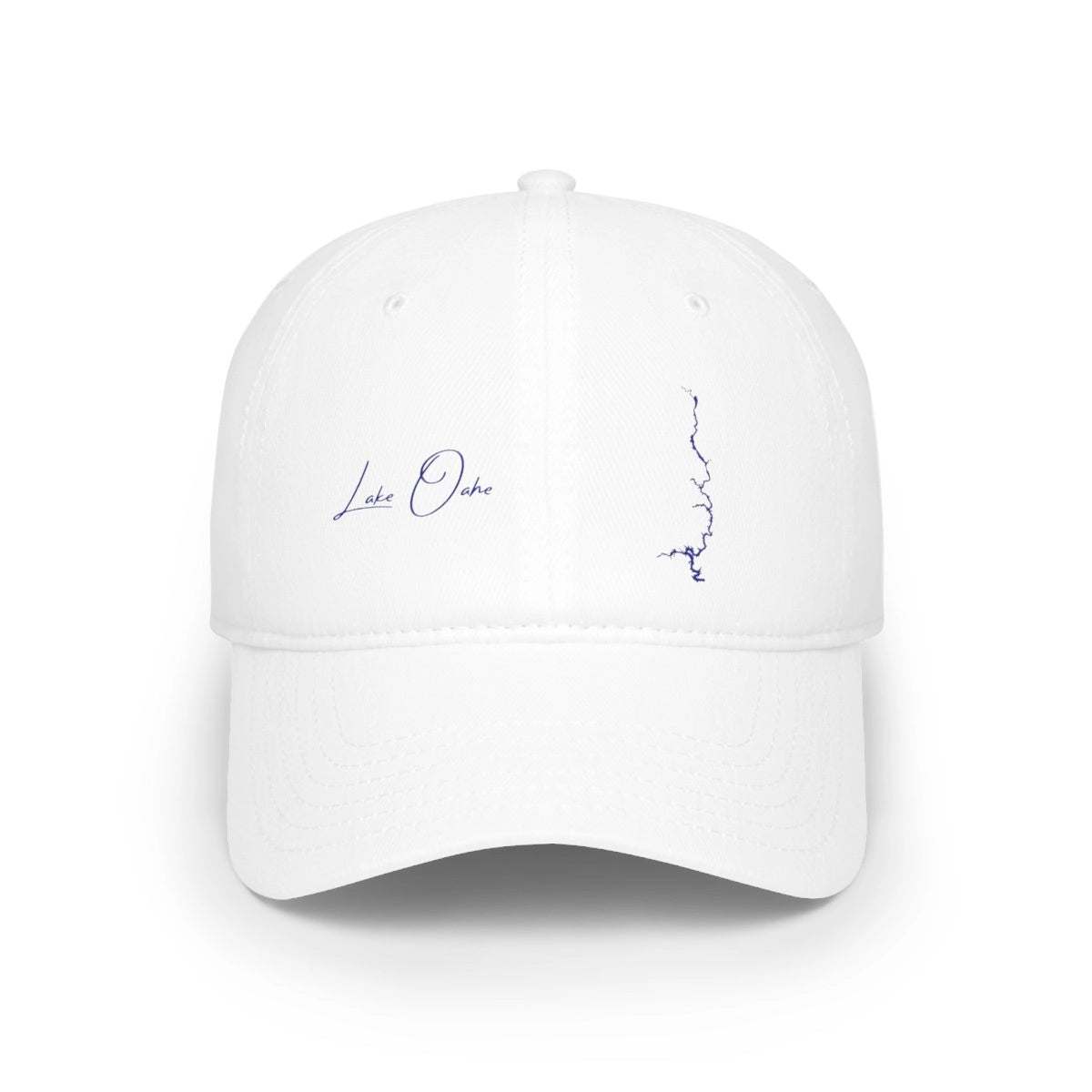 South  Dakota  Lake  Oahe  Baseball  Cap  front  position  view  from  front  one  size.webp