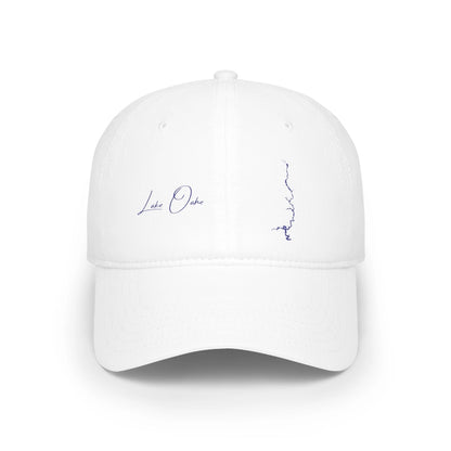 South  Dakota  Lake  Oahe  Baseball  Cap  front  position  view  from  front  one  size.webp