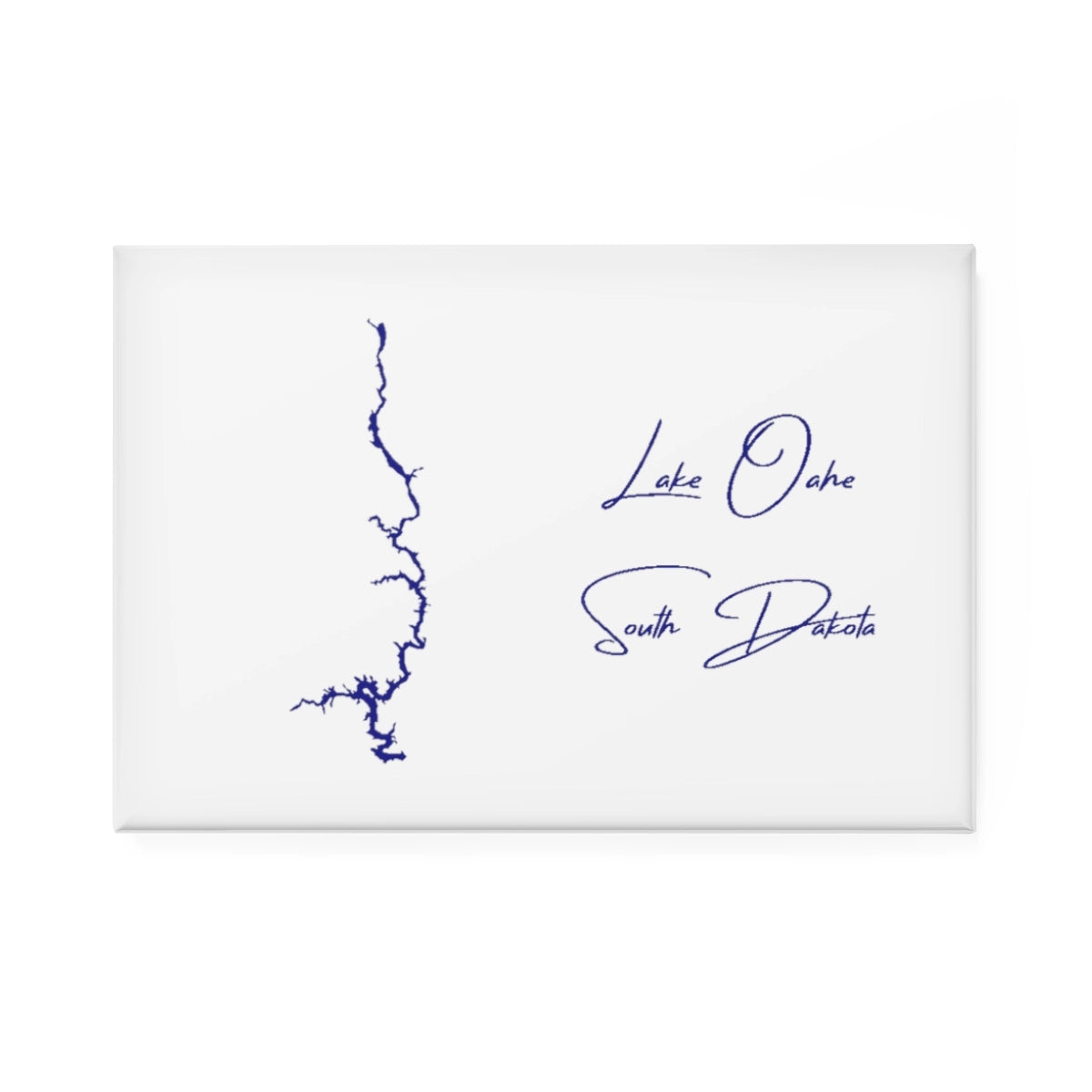 South  Dakota  Lake  Oahe  Magnet  front  position  view  from  front  2  x  3.webp