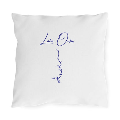 South  Dakota  Lake  Oahe  Outdoor  Pillow  front  position  view  from  front  16  x  16.webp