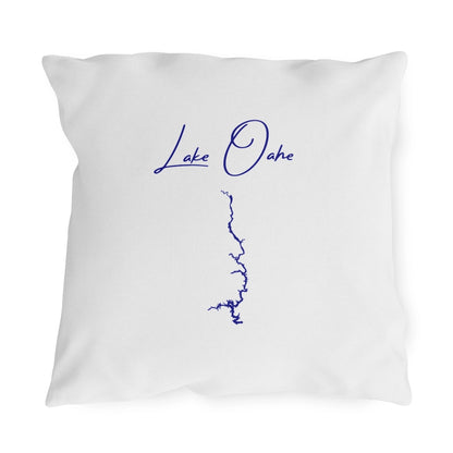 South  Dakota  Lake  Oahe  Outdoor  Pillow  front  position  view  from  front  18  x  18.webp