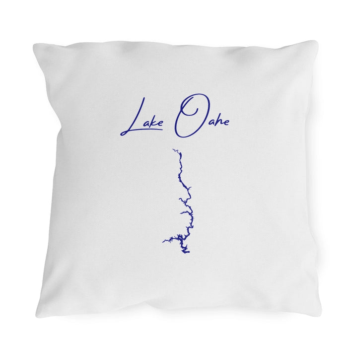South  Dakota  Lake  Oahe  Outdoor  Pillow  front  position  view  from  front  18  x  18.webp