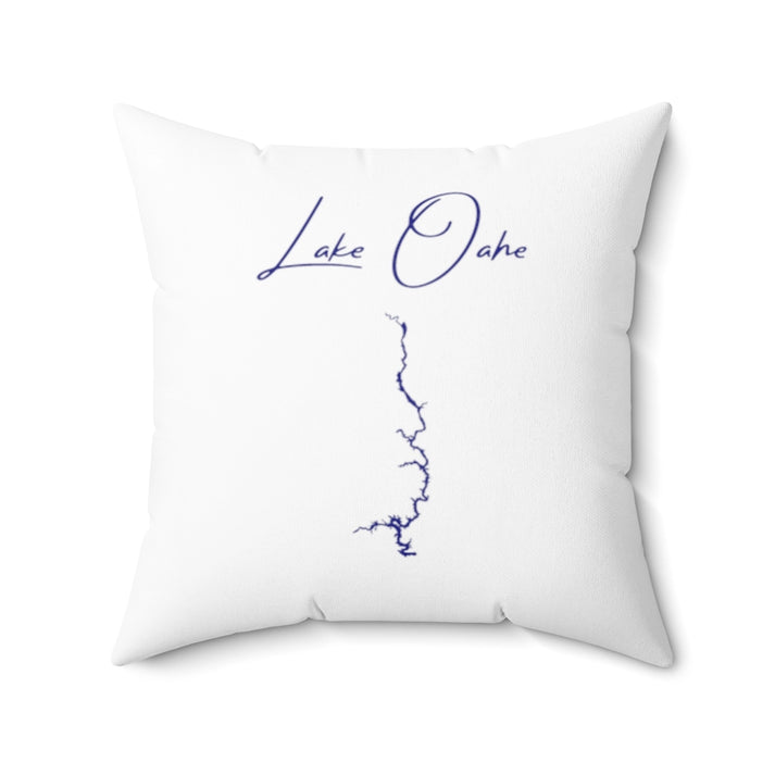 South  Dakota  Lake  Oahe  Pillow  front  position  view  from  back  20  x  20.webp