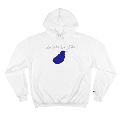 South  Dakota  Lake  Poinsett  Hoodie  front  position  view  from  front  white.webp