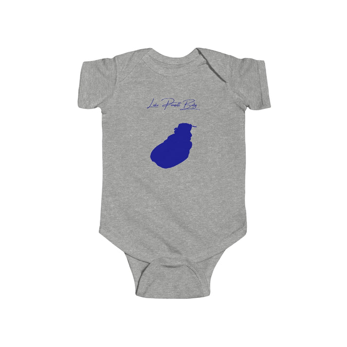 South  Dakota  Lake  Poinsett  Onesie  front  position  view  from  front  heather.webp