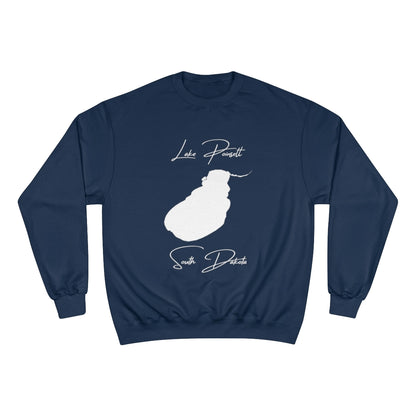 South  Dakota  Lake  Poinsett  Sweatshirt  front  position  view  from  front  navy.webp