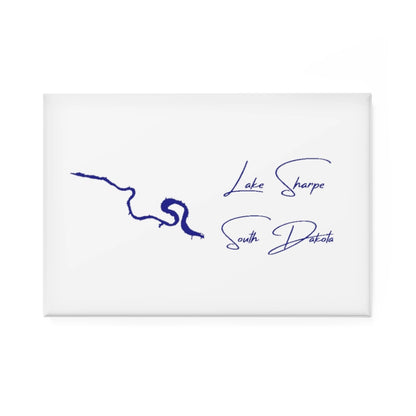 South  Dakota  Lake  Sharpe  Magnet  front  position  view  from  front  2  x  3.webp