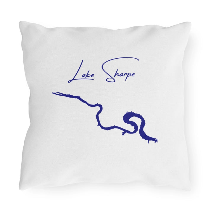 South  Dakota  Lake  Sharpe  Outdoor  Pillow  back  position  view  from  back  16  x  16.webp