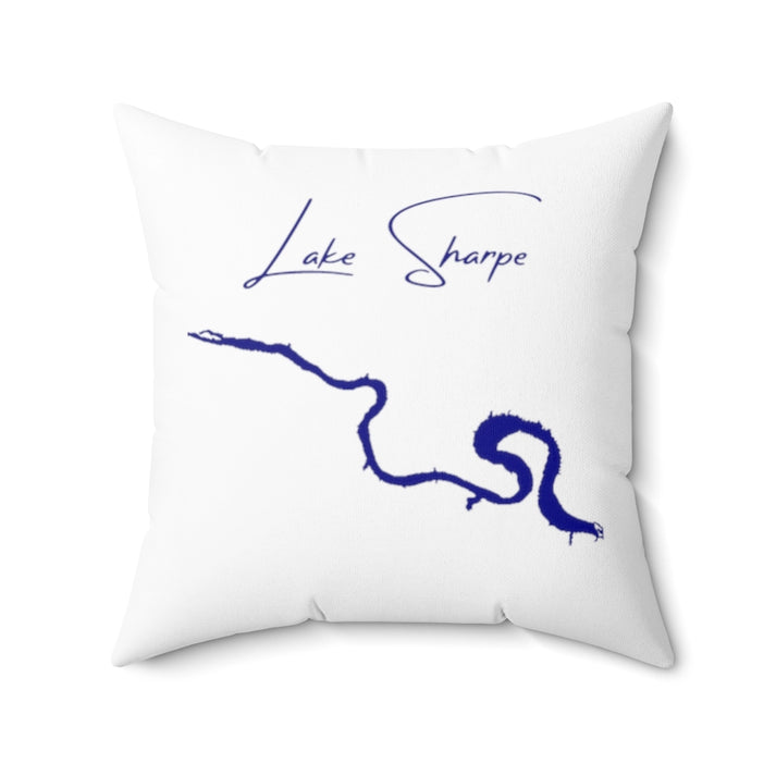 South  Dakota  Lake  Sharpe  Pillow  front  position  view  from  front  20  x  20.webp