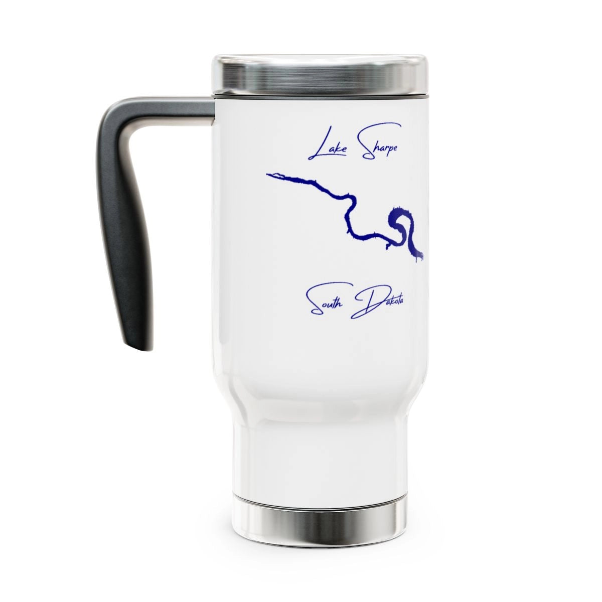 South  Dakota  Lake  Sharpe  Travel  Mug  other  position  view  from  left  14oz.webp
