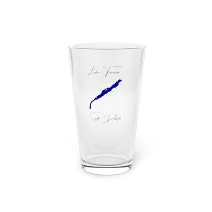 South  Dakota  Lake  Traverse  16oz  Pint  Glass  front  position  view  from  front  16oz.webp