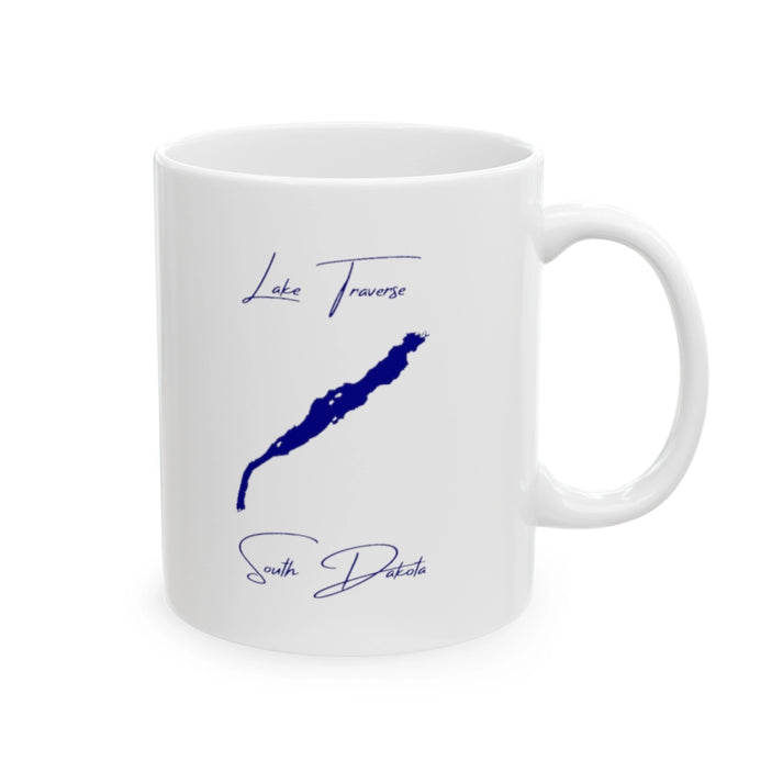 South  Dakota  Lake  Traverse  Ceramic  Mug  other  position  view  from  right  11oz.webp