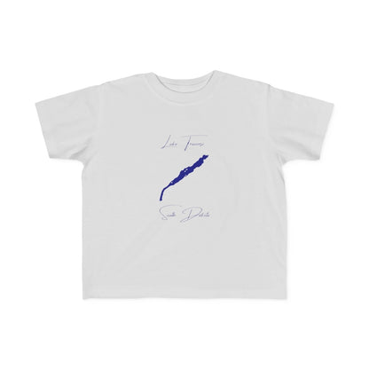 South  Dakota  Lake  Traverse  Toddler  T-shirt  front  position  view  from  front  silver.webp