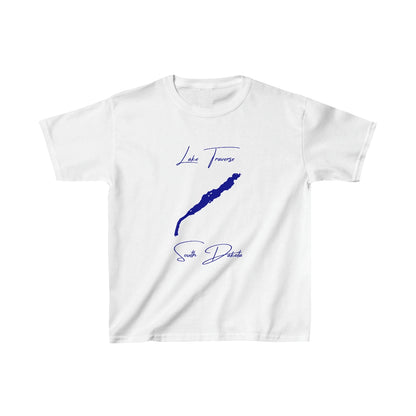 South  Dakota  Lake  Traverse  Youth  T-shirt  front  position  view  from  front  white.webp