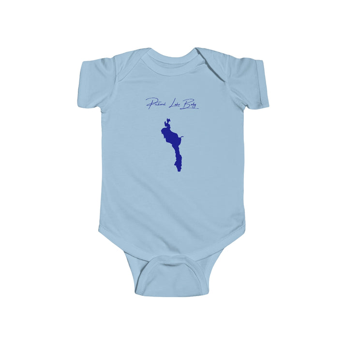 South  Dakota  Pickerel  Lake  Onesie  front  position  view  from  front  light  blue.webp
