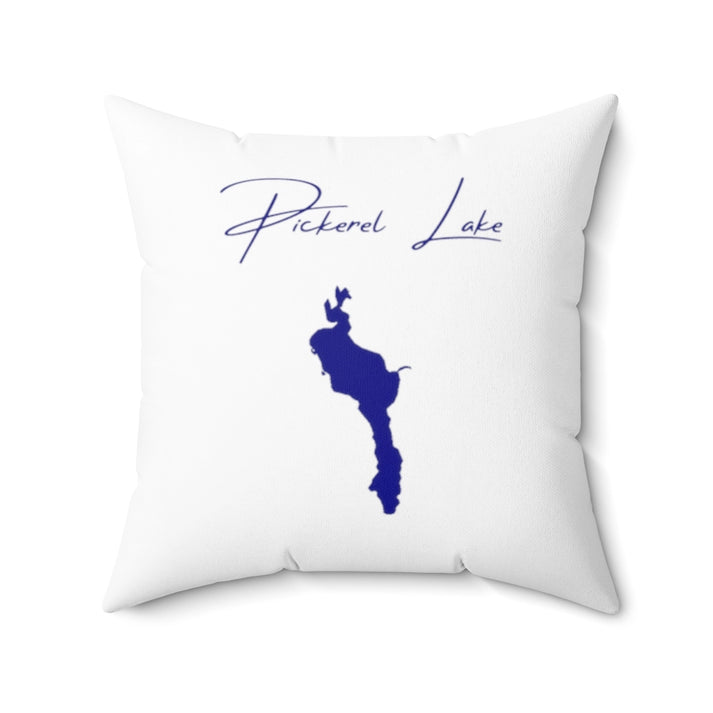 South  Dakota  Pickerel  Lake  Pillow  front  position  view  from  back  20  x  20.webp