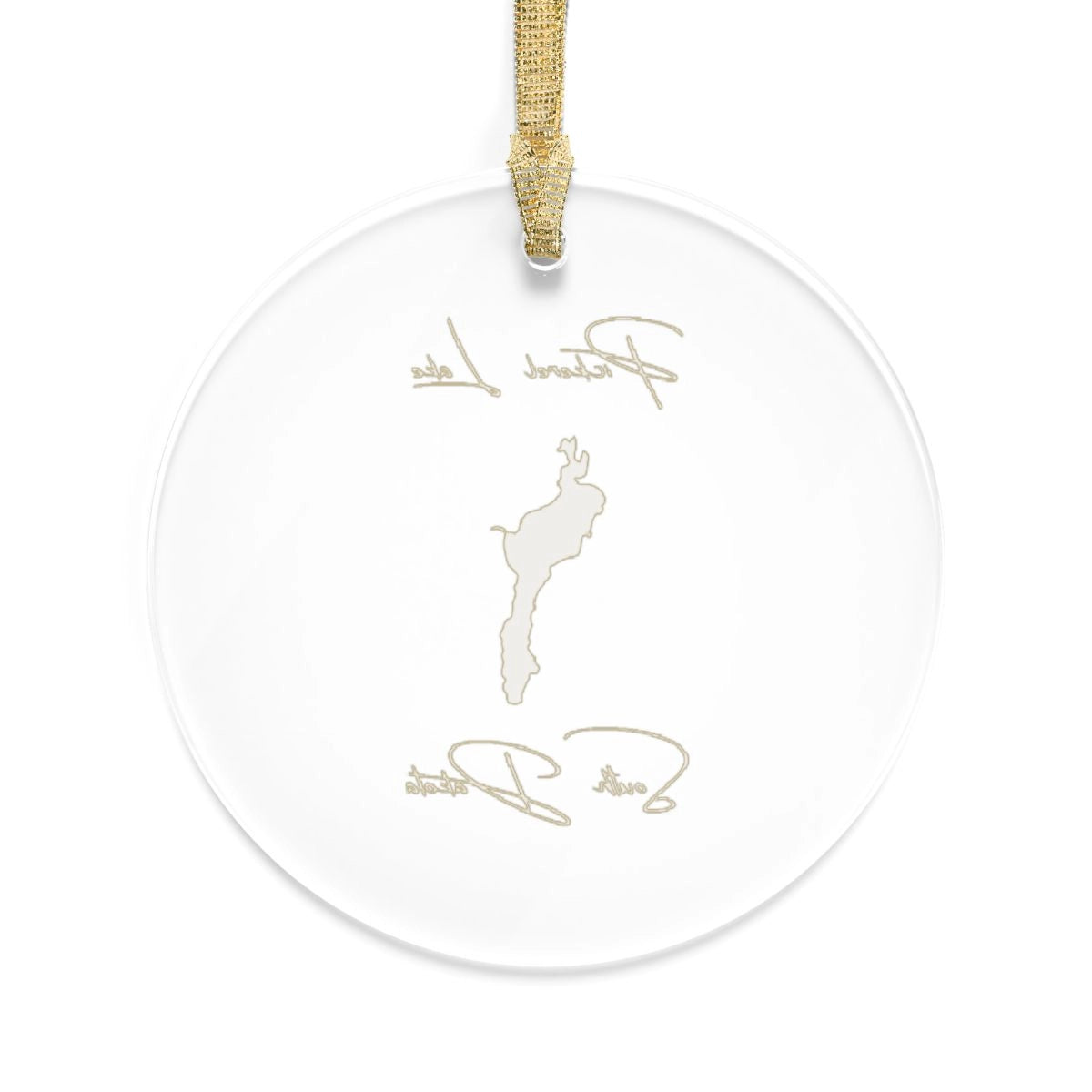 South  Dakota  Pickerel  Lake  Tree  Ornament  other  position  view  from  back  round.webp