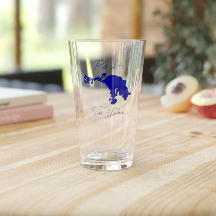 South  Dakota  Roy  Lake  16oz  Pint  Glass  front  position  view  from  context-2  16oz.webp
