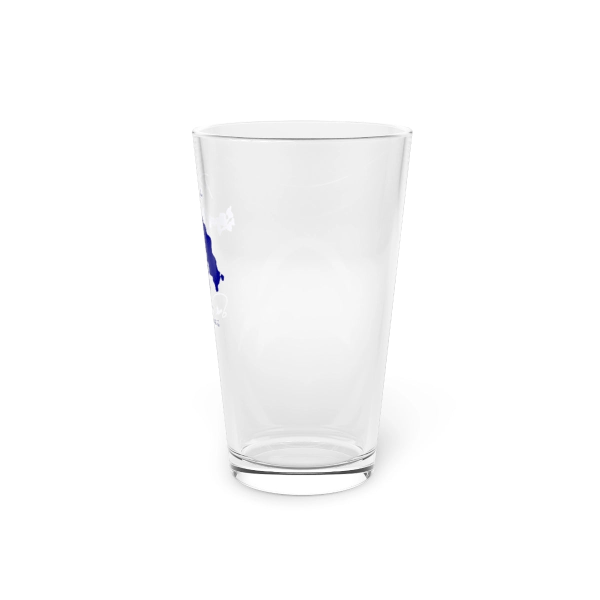 South  Dakota  Roy  Lake  16oz  Pint  Glass  front  position  view  from  right  16oz.webp