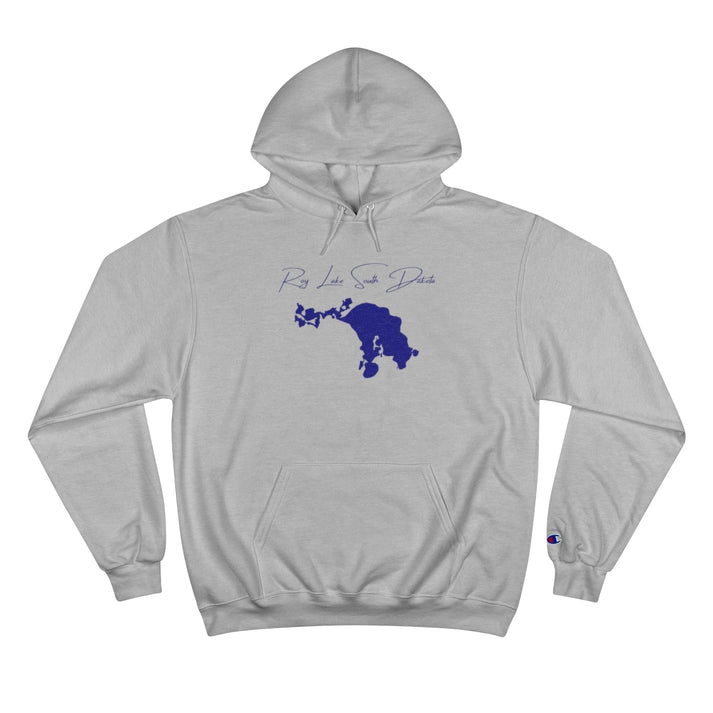 South  Dakota  Roy  Lake  Hoodie  front  position  view  from  front  light  steel.webp