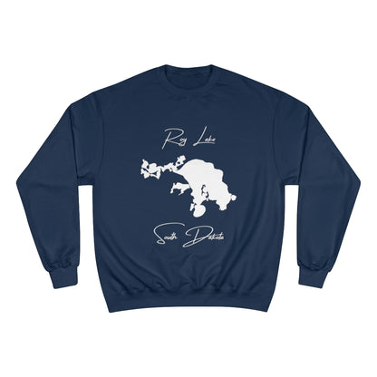 South  Dakota  Roy  Lake  Sweatshirt  front  position  view  from  front  navy.webp