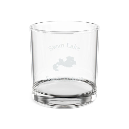 South  Dakota  Swan  Lake  Engraved  Whiskey  Glass  other  position  view  from  front  10.5oz.webp