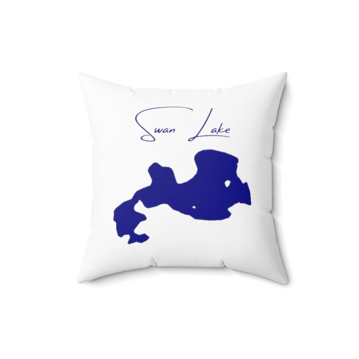 South  Dakota  Swan  Lake  Pillow  front  position  view  from  front  16  x  16.webp