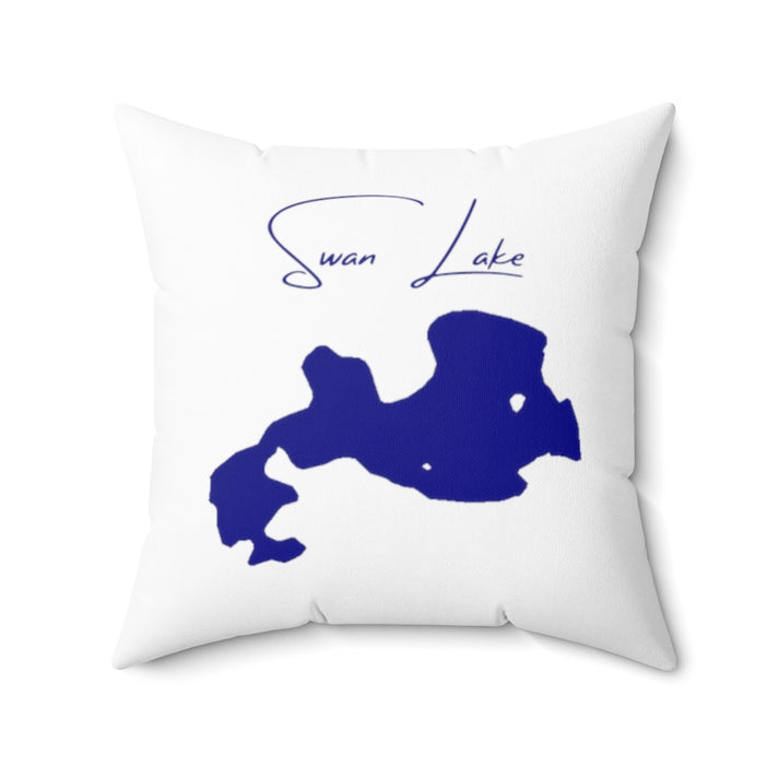 South  Dakota  Swan  Lake  Pillow  front  position  view  from  front  20  x  20.webp