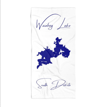 South  Dakota  Waubay  Lake  Beach  Towel  front  position  view  from  front  36  x  72.webp