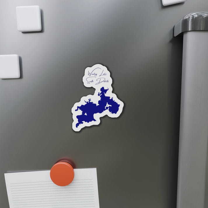 South  Dakota  Waubay  Lake  Die  Cut  Magnet  front  position  view  from  context-1  4  x  4.webp