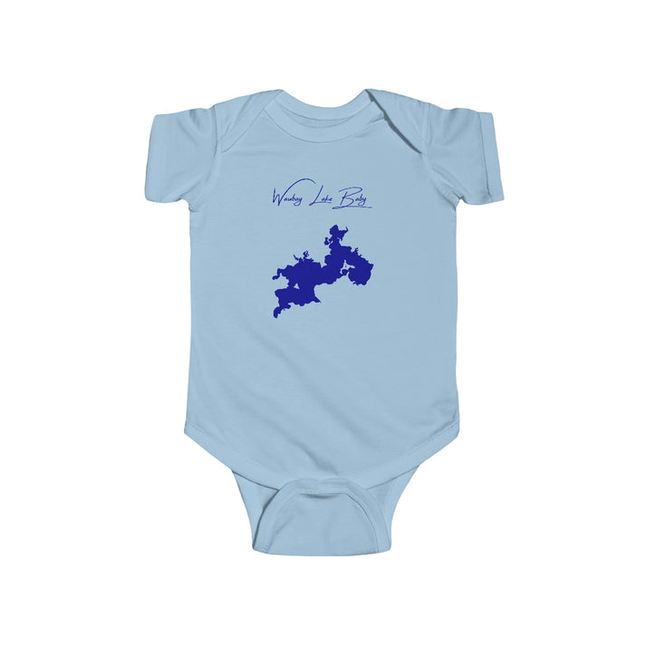 South  Dakota  Waubay  Lake  Onesie  front  position  view  from  front  light  blue.webp