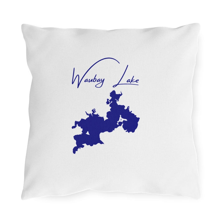 South  Dakota  Waubay  Lake  Outdoor  Pillow  front  position  view  from  front  16  x  16.webp