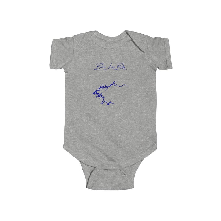 Tennessee  Boone  Lake  Onesie  front  position  view  from  front  heather.webp
