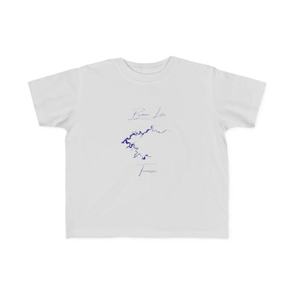 Tennessee  Boone  Lake  Toddler  T-shirt  front  position  view  from  front  silver.webp