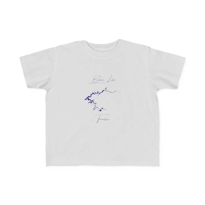 Tennessee  Boone  Lake  Toddler  T-shirt  front  position  view  from  front  silver.webp