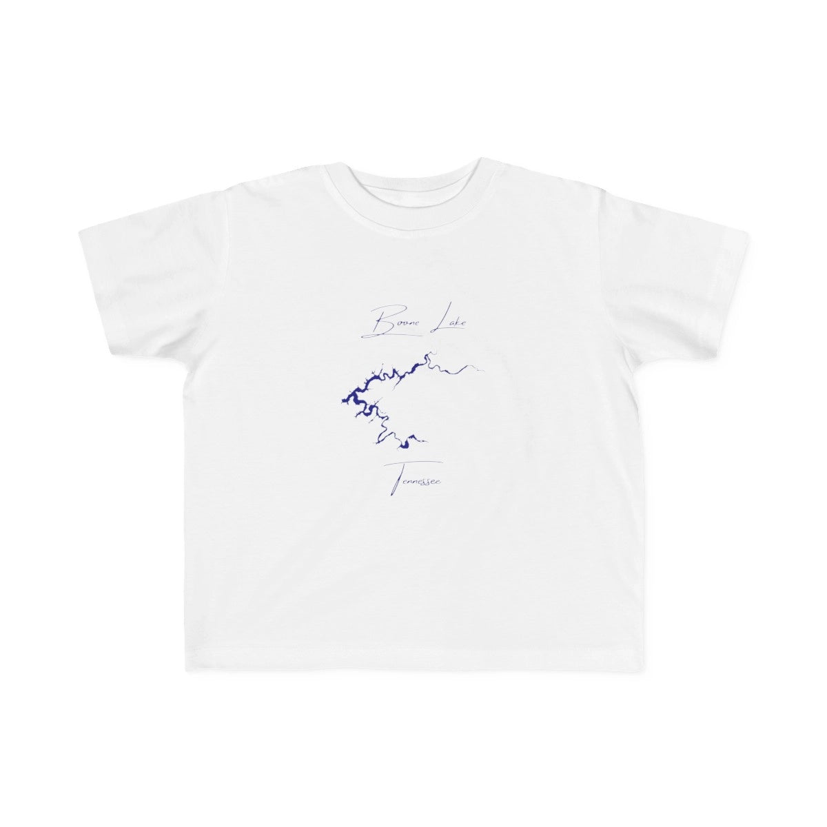 Tennessee  Boone  Lake  Toddler  T-shirt  front  position  view  from  front  white.webp