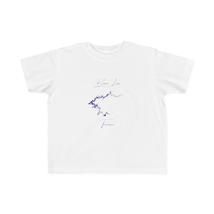 Tennessee  Boone  Lake  Toddler  T-shirt  front  position  view  from  front  white.webp