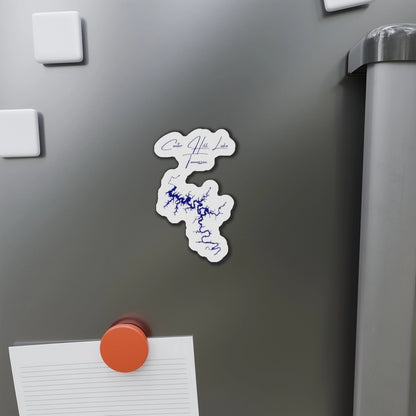 Tennessee  Center  Hill  Lake  Die  Cut  Magnet  front  position  view  from  context-1  4  x  4.webp