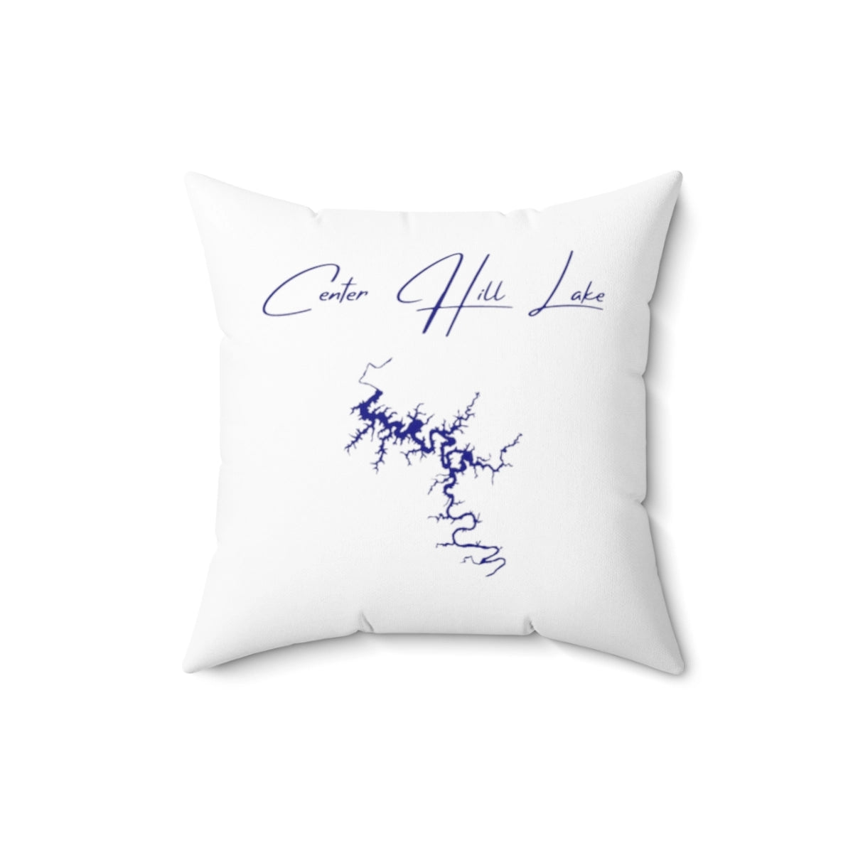 Tennessee  Center  Hill  Lake  Pillow  front  position  view  from  front  16  x  16.webp