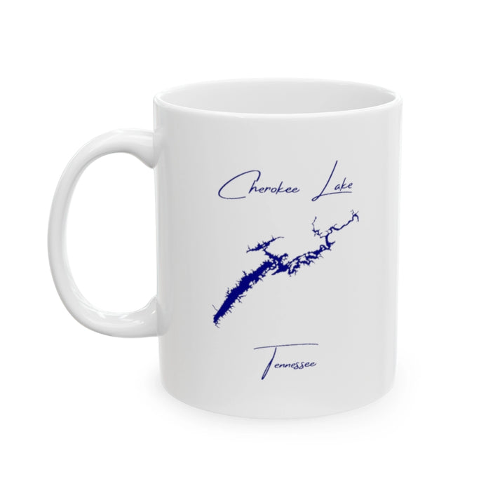 Tennessee  Cherokee  Lake  Ceramic  Mug  other  position  view  from  left  11oz.webp