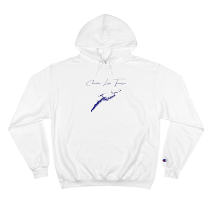 Tennessee  Cherokee  Lake  Hoodie  front  position  view  from  front  white.webp