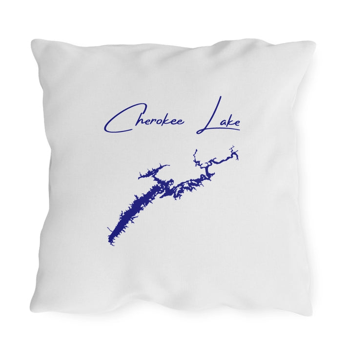 Tennessee  Cherokee  Lake  Outdoor  Pillow  back  position  view  from  back  20  x  20.webp