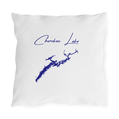 Tennessee  Cherokee  Lake  Outdoor  Pillow  front  position  view  from  front  16  x  16.webp
