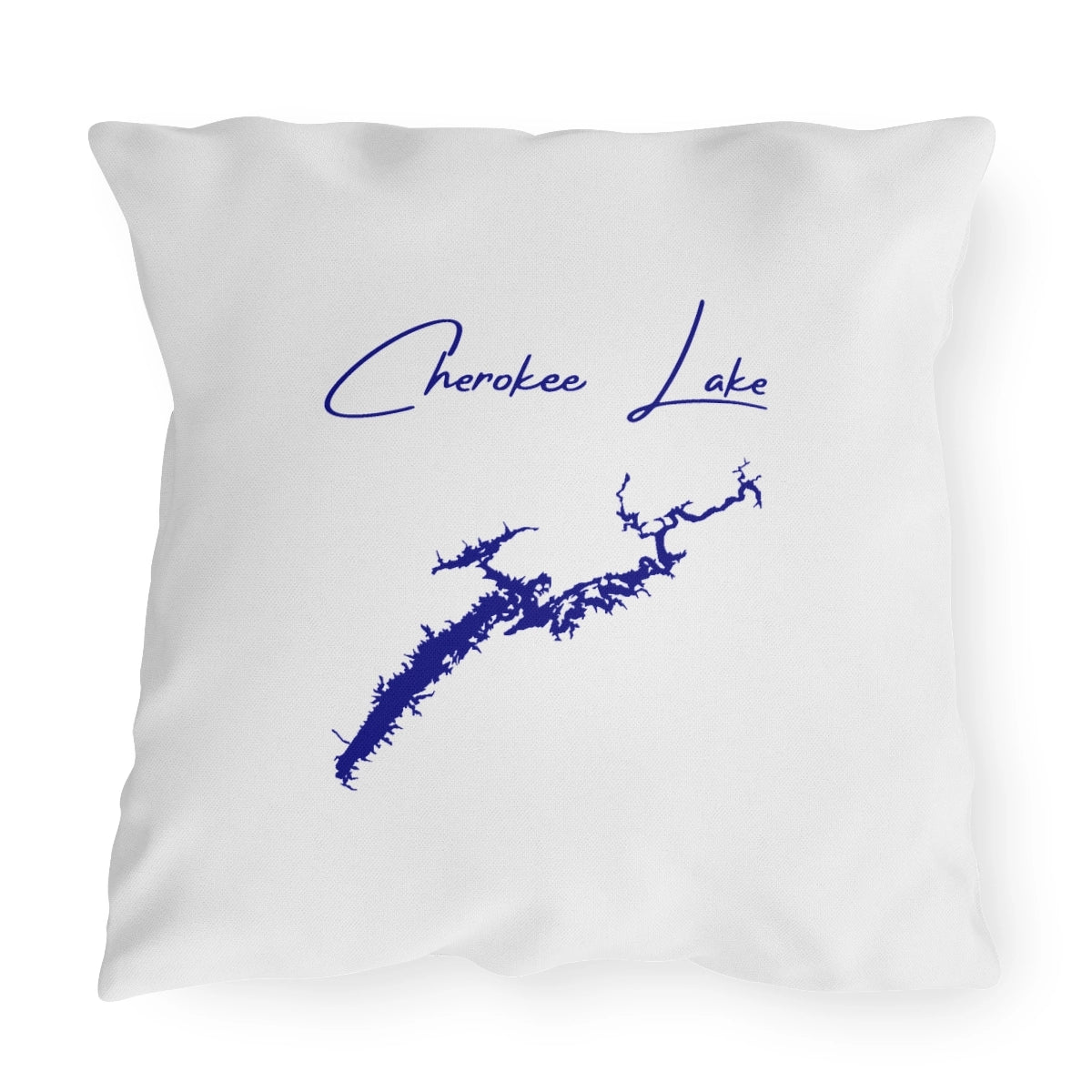Tennessee  Cherokee  Lake  Outdoor  Pillow  front  position  view  from  front  20  x  20.webp