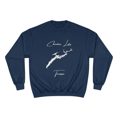 Tennessee  Cherokee  Lake  Sweatshirt  front  position  view  from  front  navy.webp