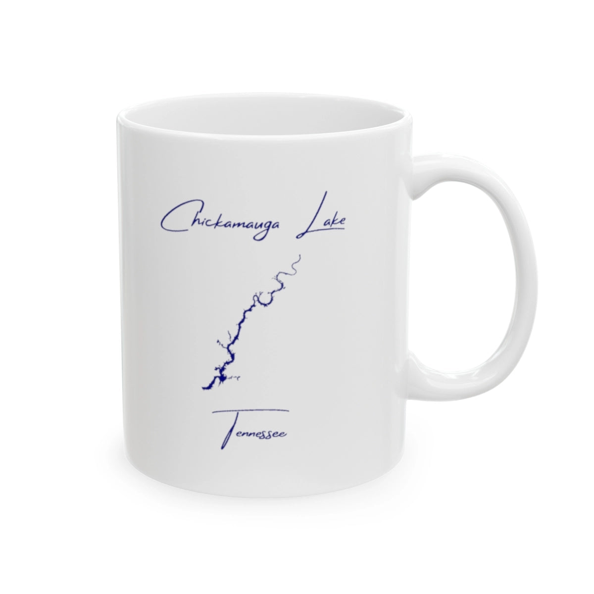 Tennessee  Chickamauga  Lake  Ceramic  Mug  other  position  view  from  right  11oz.webp