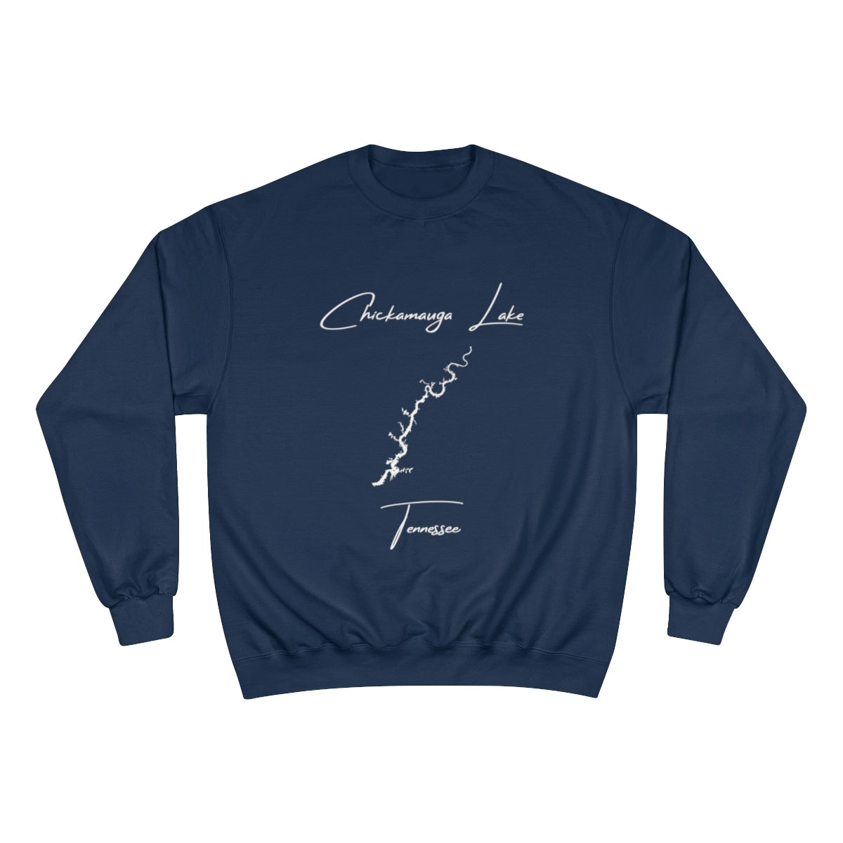 Tennessee  Chickamauga  Lake  Sweatshirt  front  position  view  from  front  navy.webp