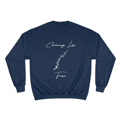 Tennessee  Chickamauga  Lake  Sweatshirt  front  position  view  from  front  navy.webp